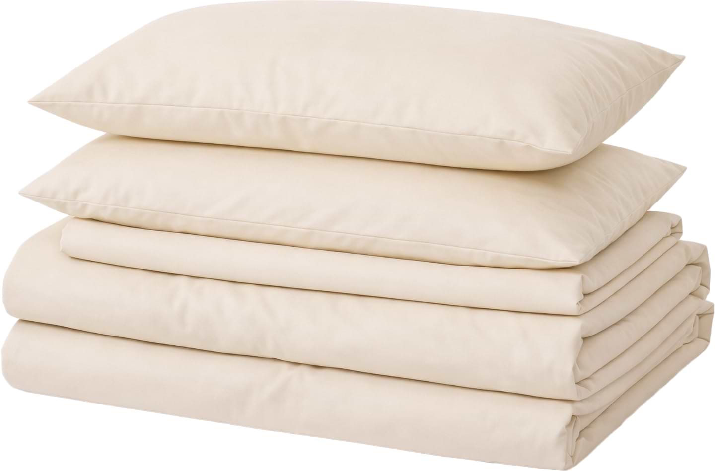 Комплект постільної білизни MirSon №11-0103 Egret Mikrosatin Premium Однотонний 175х210 см (2200007227839)